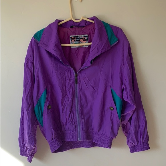 Vintage Jackets & Blazers - Vintage Retro 80s Windbreaker